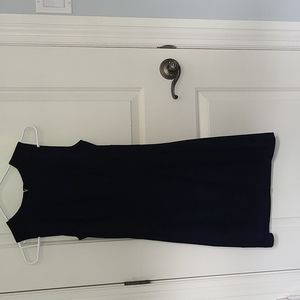 2 pce Navy sleeveless dress with jacket